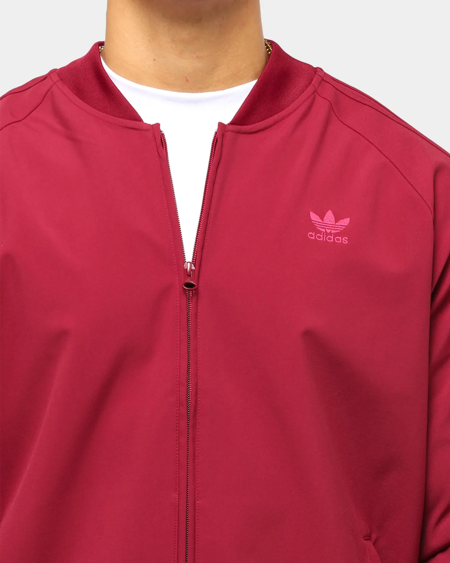 Adidas Wntrzd Track Jacket Burgundy