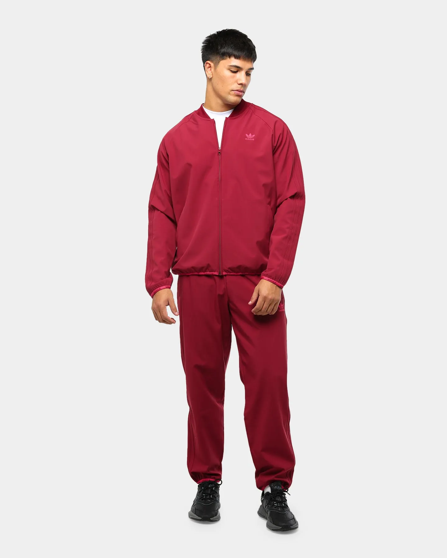 Adidas Wntrzd Track Jacket Burgundy