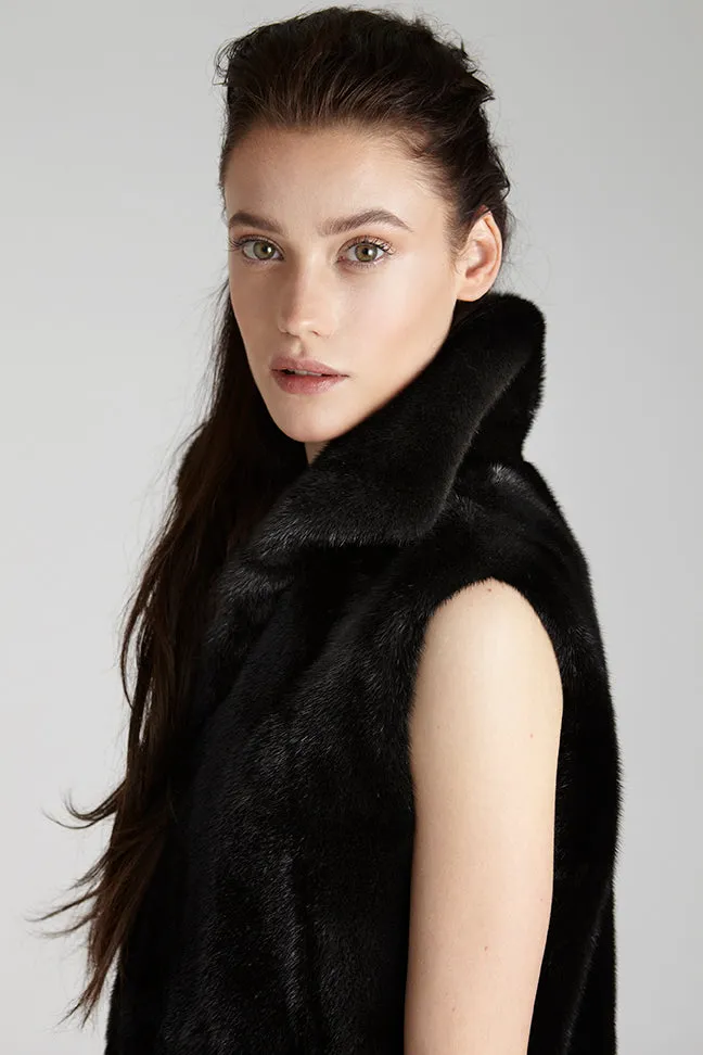 Adriana Mink Fur Vest