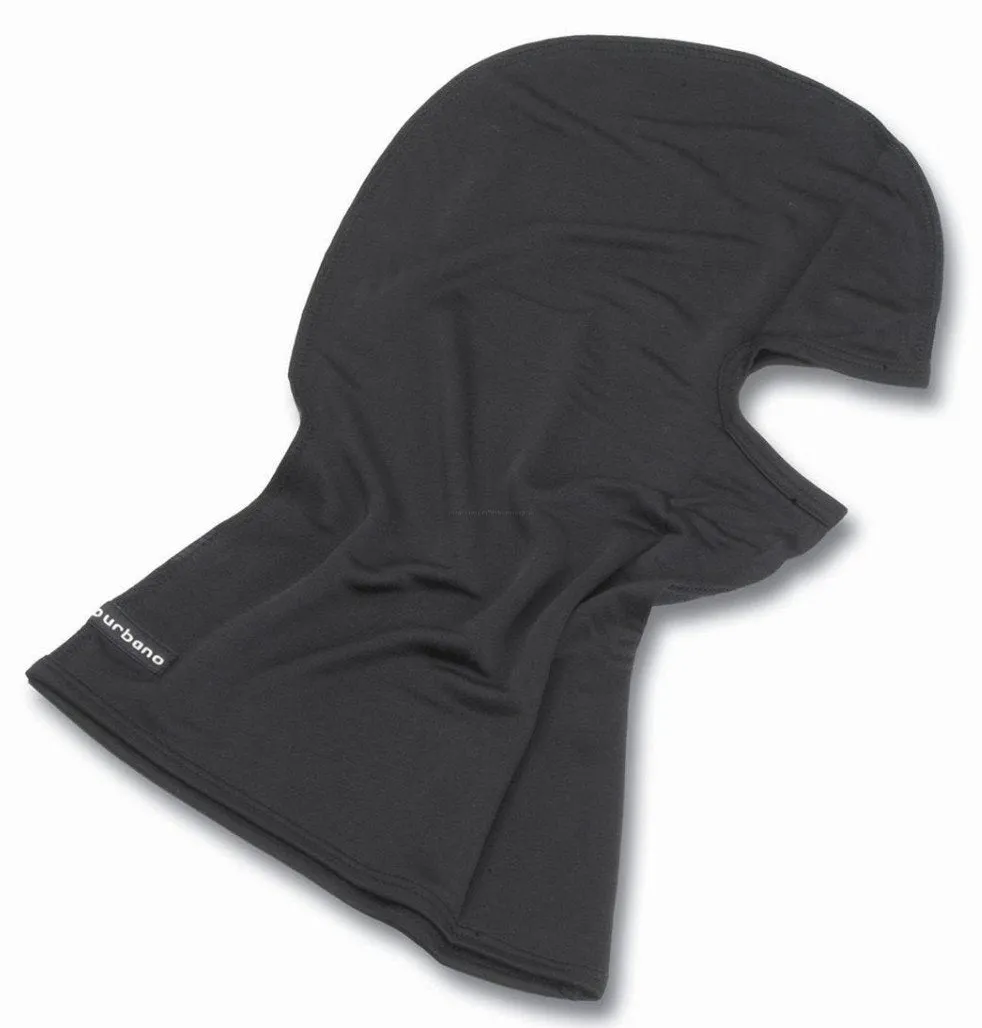 Balaclava TUCANO URBANO Brancaleone size XS-S unisex black silk