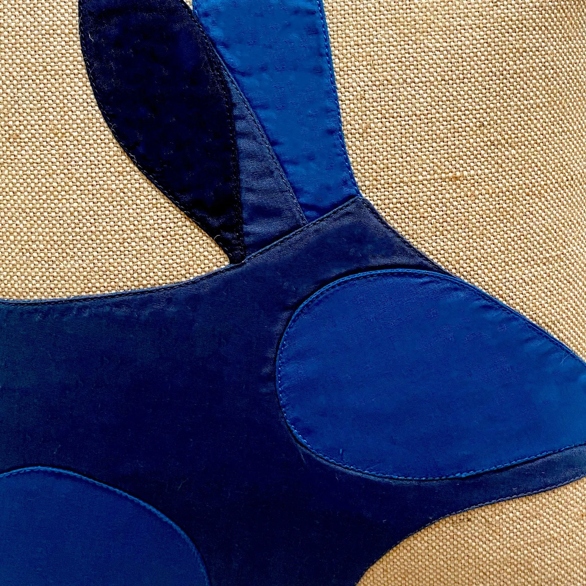 Bilby Cushion in Navy Blue