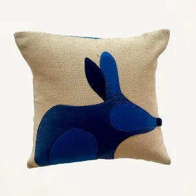 Bilby Cushion in Navy Blue