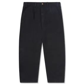 Butter Goods - Blue Note Pleated Denim Jeans Washed Black