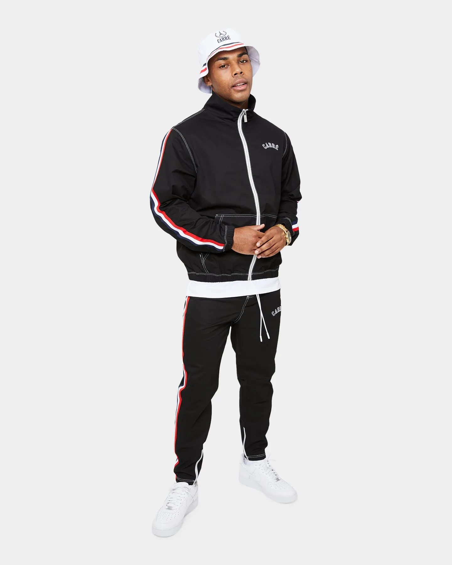 Carre Jog Track Jacket Black