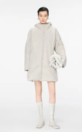 Coat / JNBY Oversized Quilted A-Line Hooded Down Coat