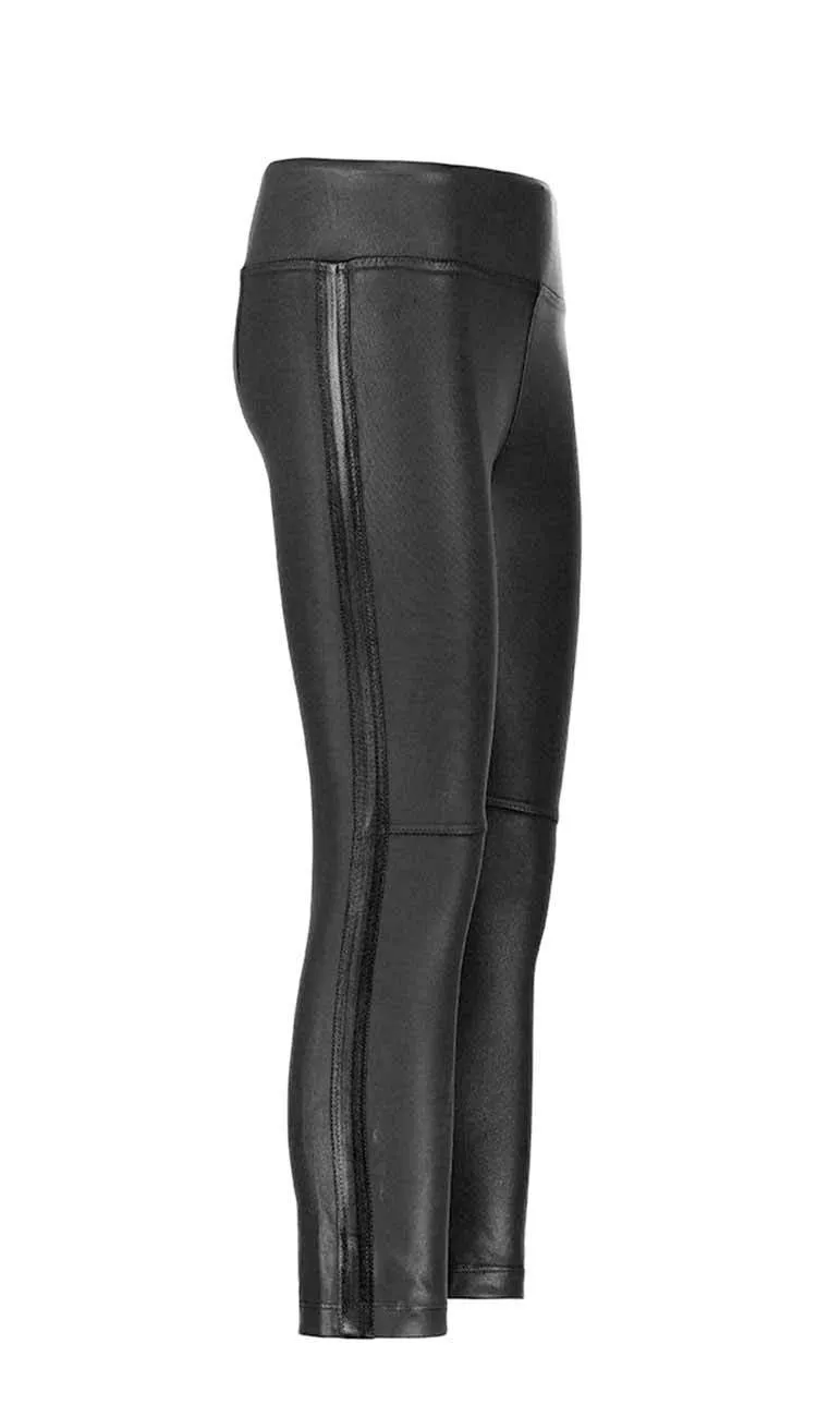 Coated Gemma Mid-rise Straight Leg Skimmer