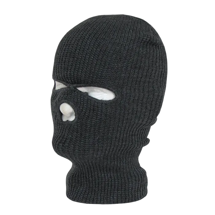 Decky 970 - Ski Mask, Face Mask (3-Hole) Balaclava - CASE Pricing