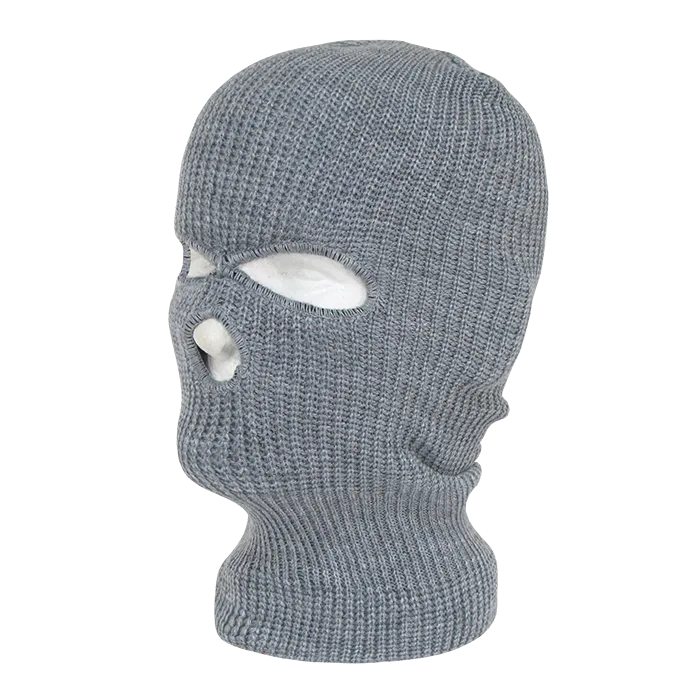 Decky 970 - Ski Mask, Face Mask (3-Hole) Balaclava - CASE Pricing