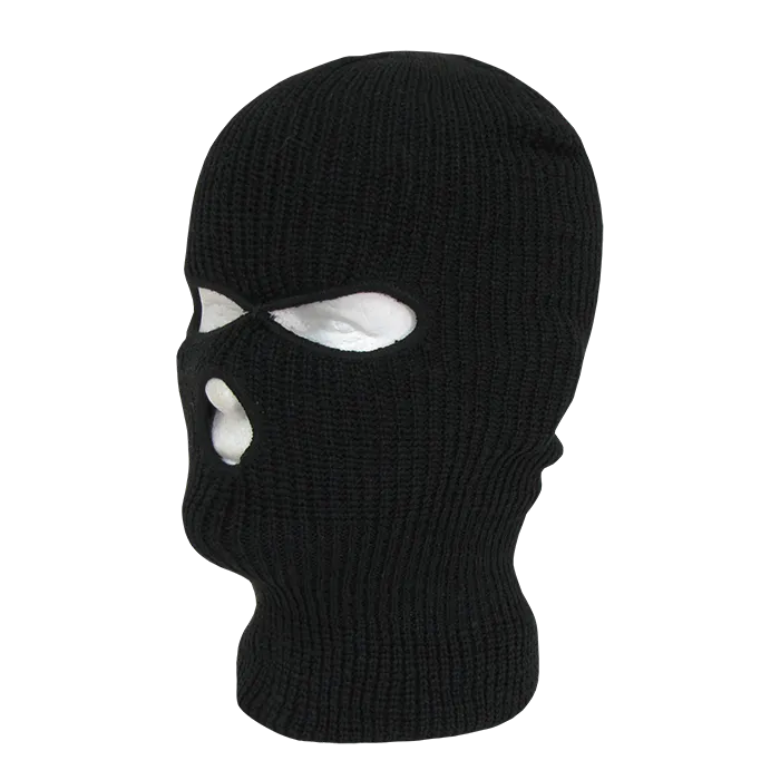 Decky 970 - Ski Mask, Face Mask (3-Hole) Balaclava - CASE Pricing