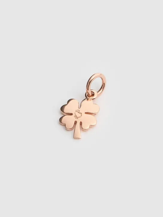 DoDo   9kt Rose Gold Four-leaf clover charm 