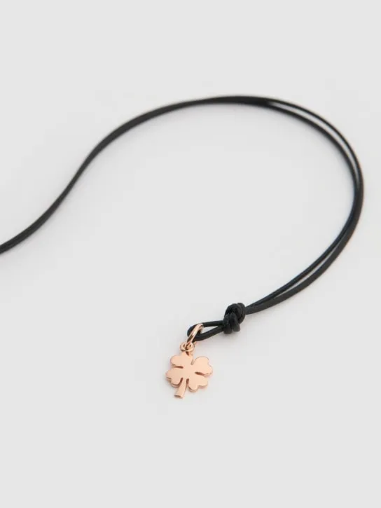 DoDo   9kt Rose Gold Four-leaf clover charm 