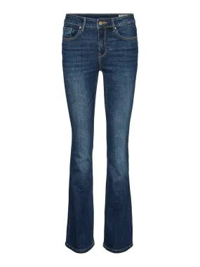 flash Mid rise Flared Jean - Blue