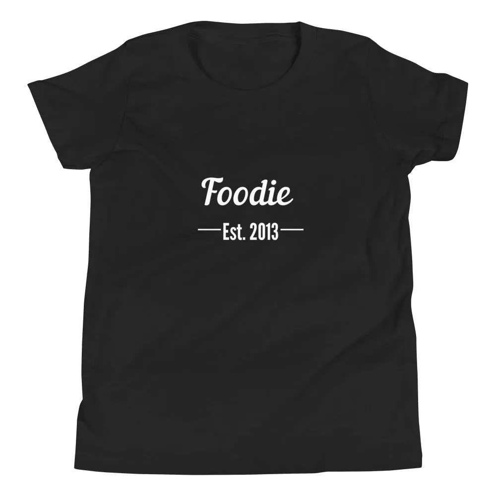 Foodie Est. 2013 Youth Short-Sleeve T-Shirt