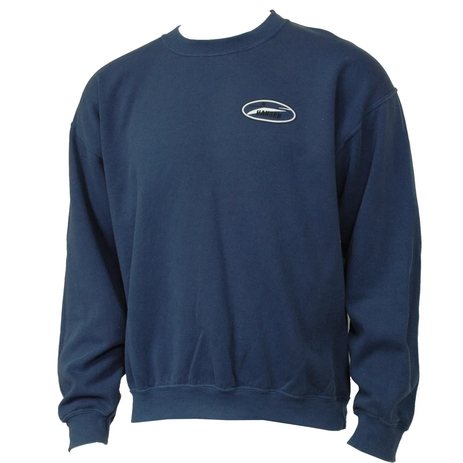 Hansen Mens Sweatshirt Original Logo Crew