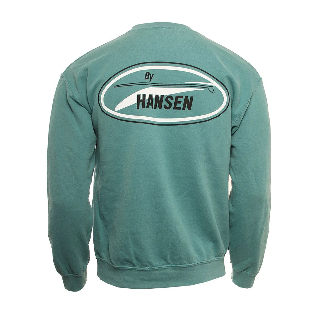 Hansen Mens Sweatshirt Original Logo Crew