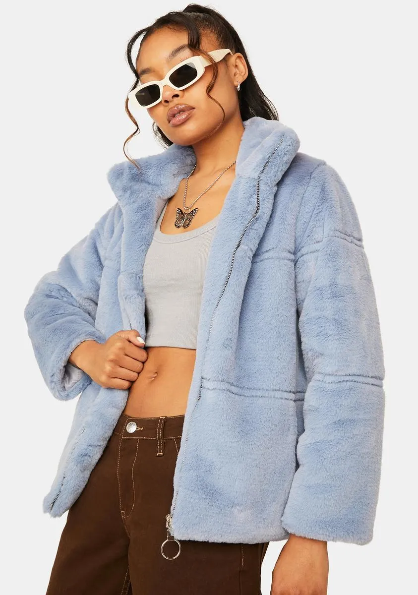 It's Your Loss Faux Fur Jacket