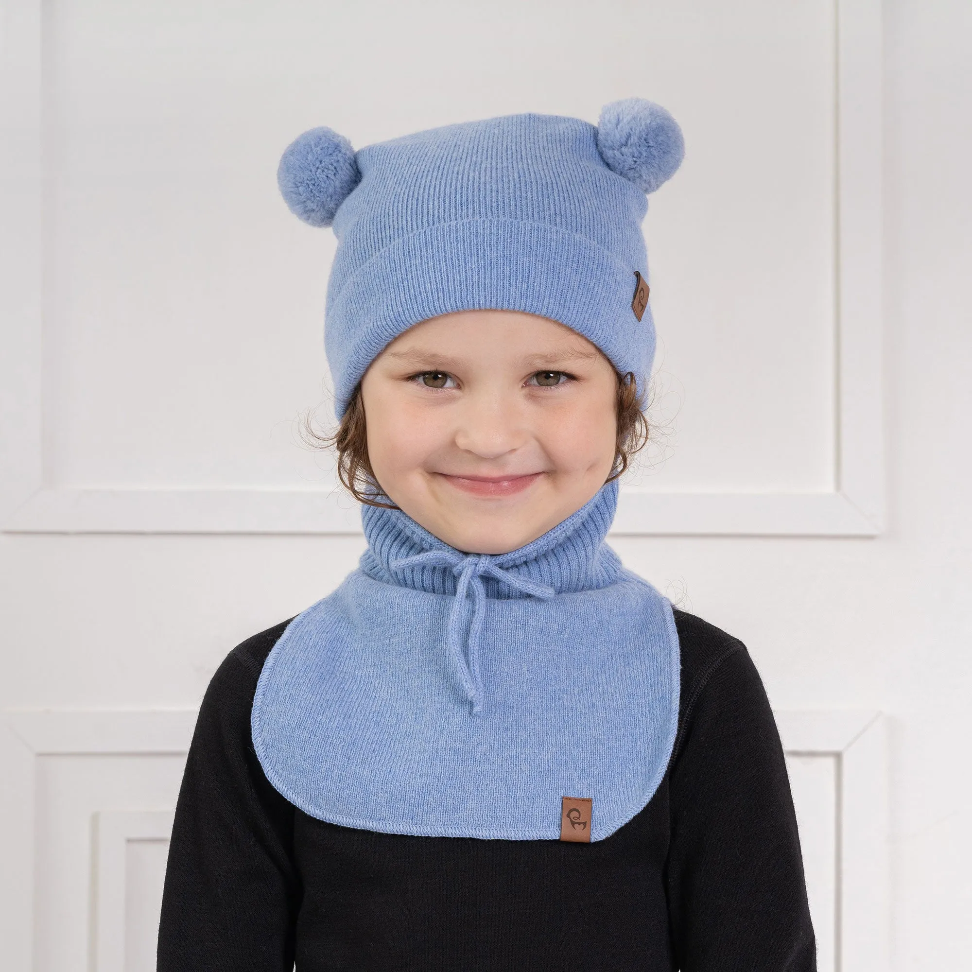 Kids' Knit Baby Beanie Cashmere Blend