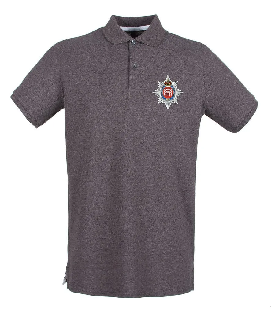 London Guards Embroidered Pique Polo Shirt