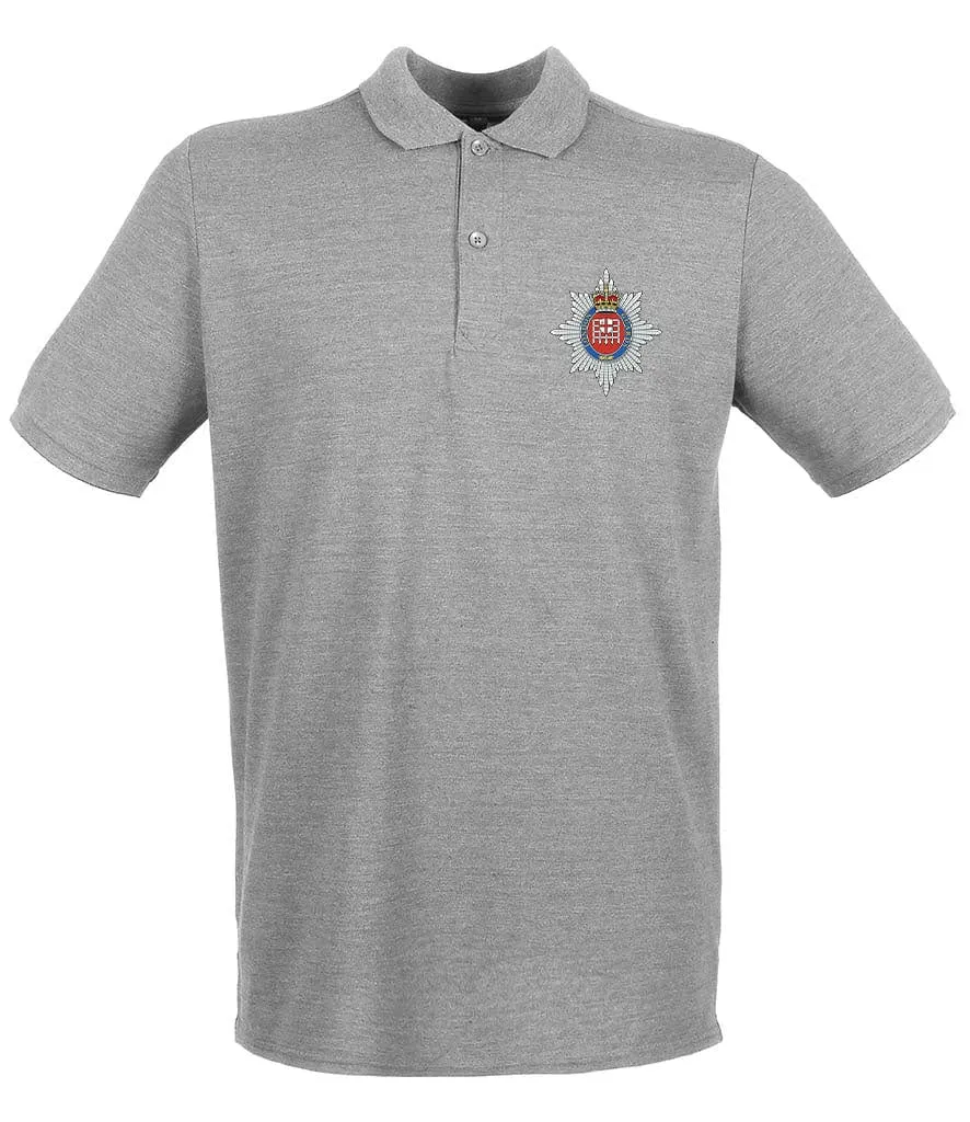 London Guards Embroidered Pique Polo Shirt