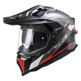 Ls2 Mx701 C Explorer Frontier Adventure Helmet G.Titanium Red-06