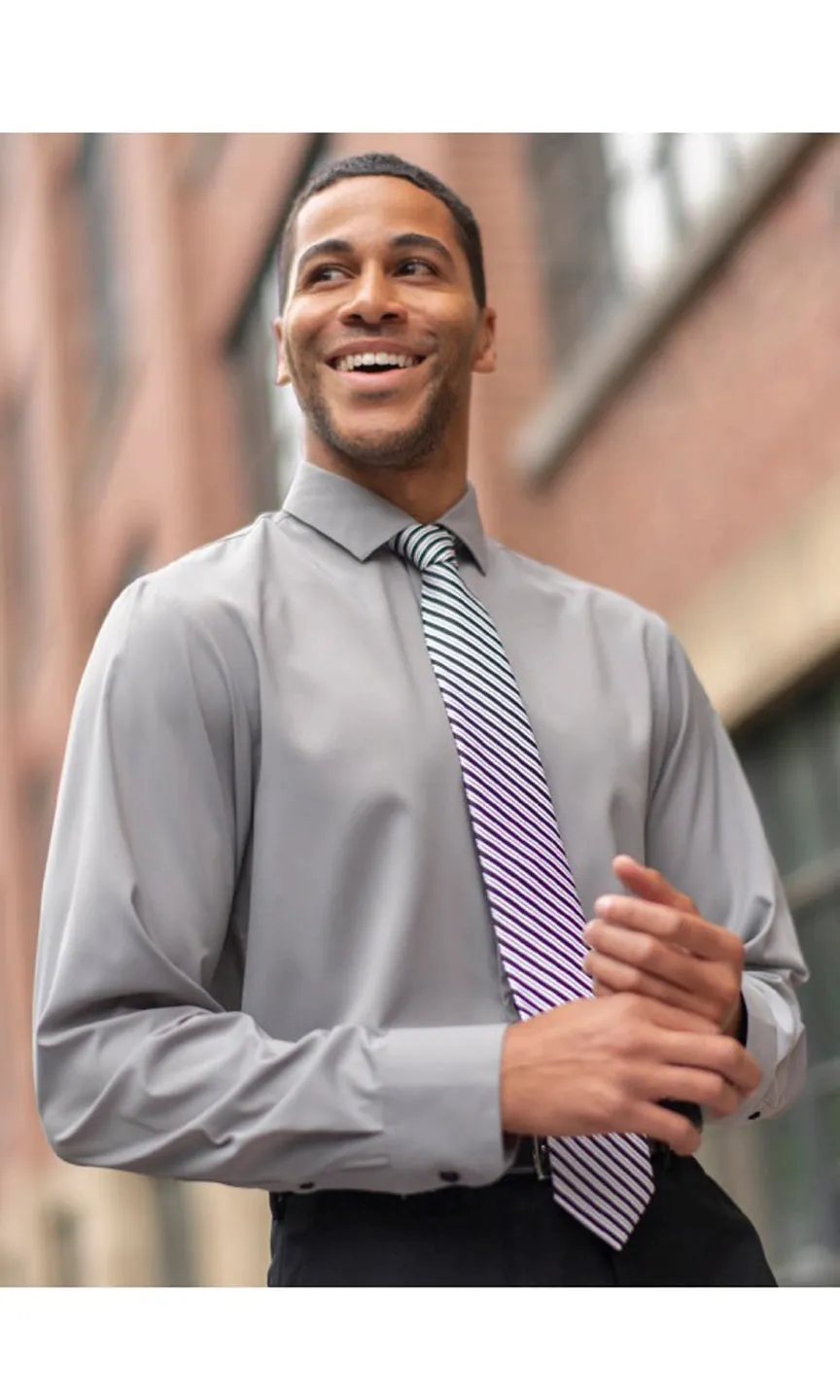 Men's Black Sustainable Dress Shirt