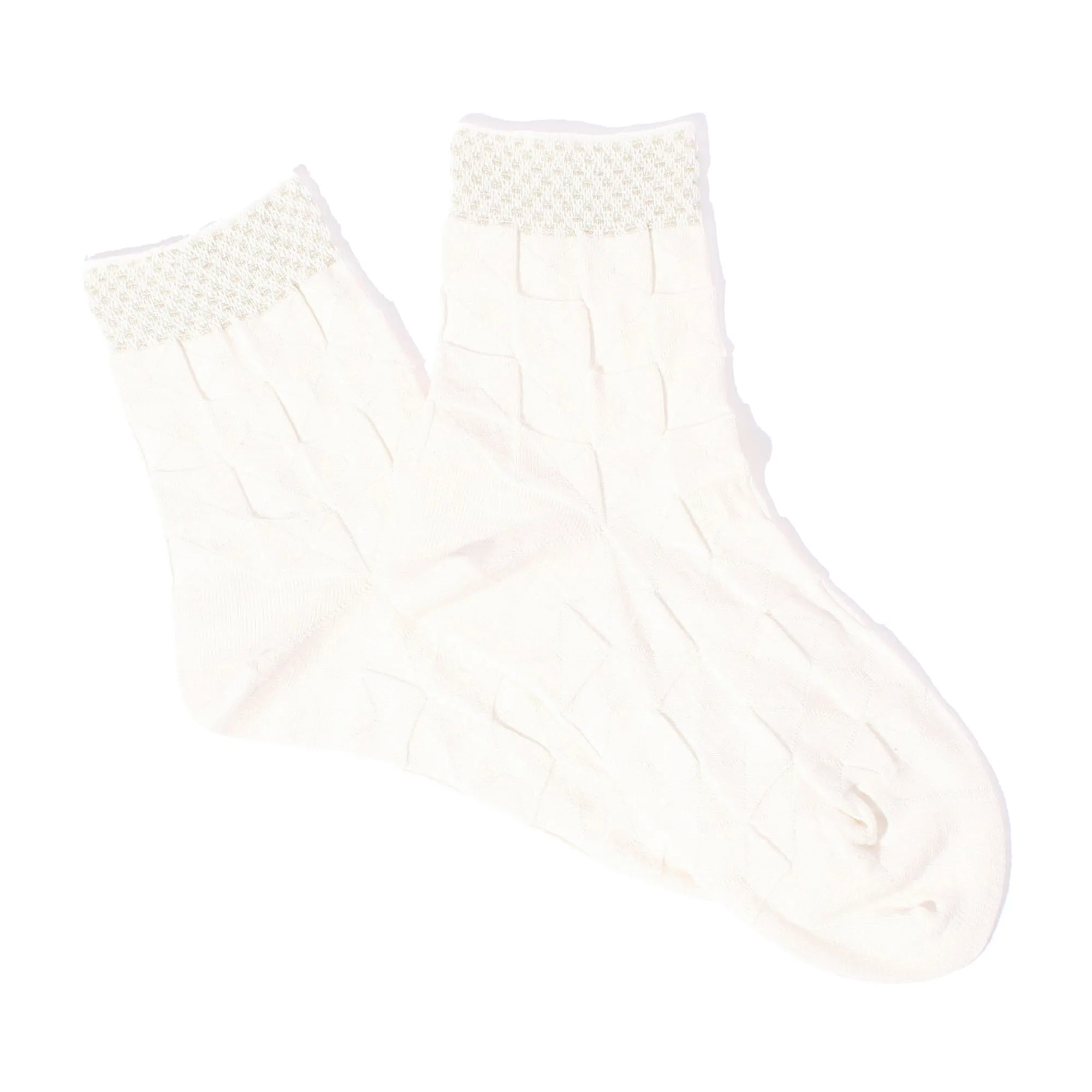 Mosaic Cashmere Cotton Socks