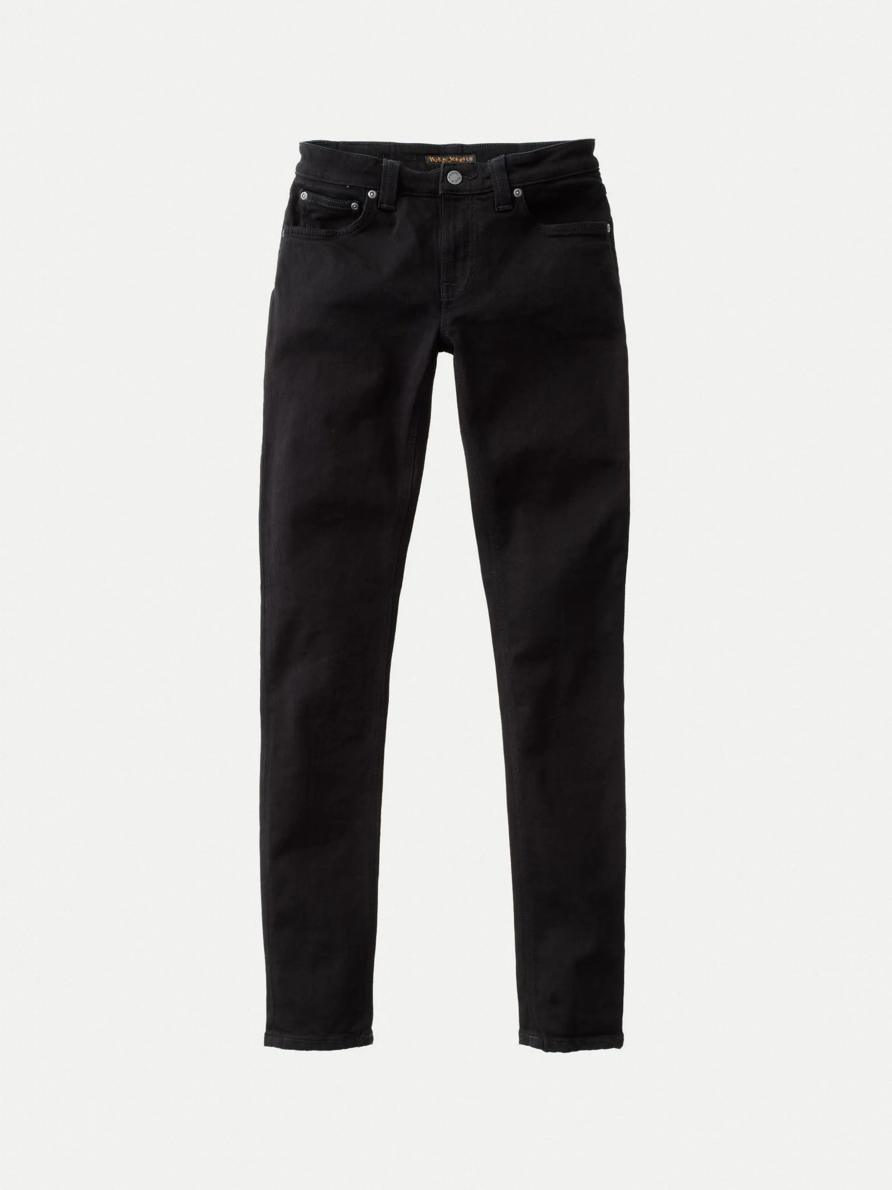 Nudie Jeans Co - Thin Finn Dry Cold Black - Jean Slim Noir