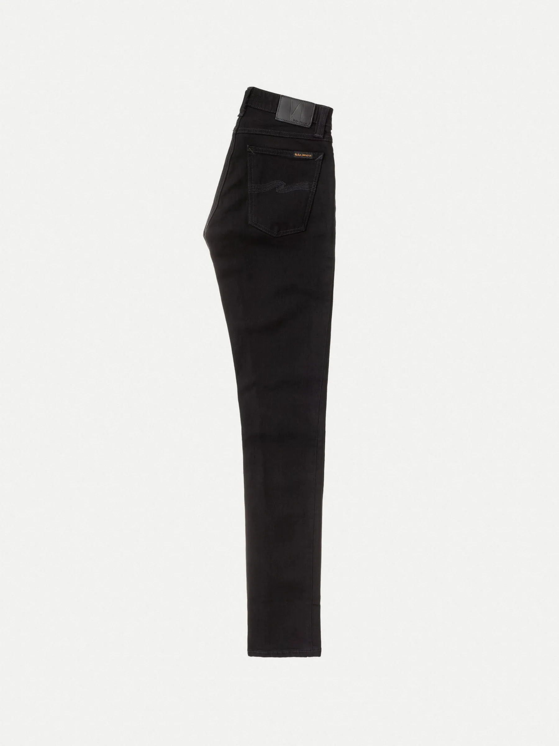 Nudie Jeans Co - Thin Finn Dry Cold Black - Jean Slim Noir