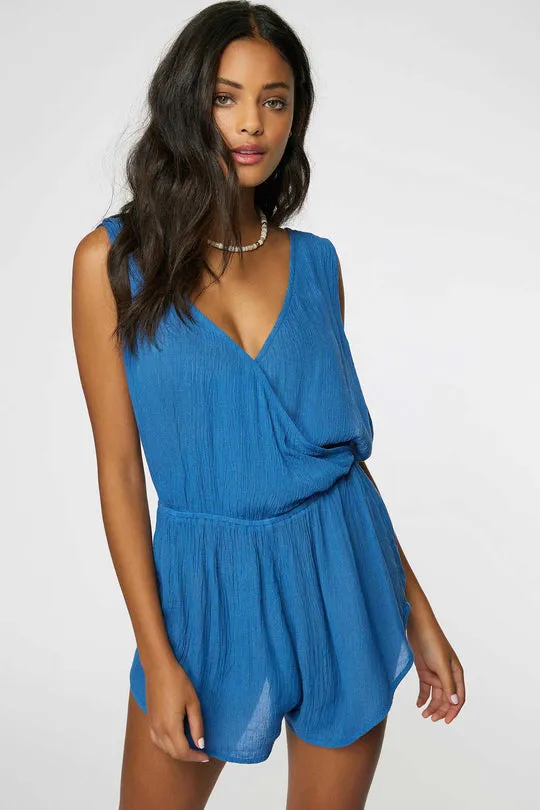 O'Neill Cantina Romper-Classic Blue