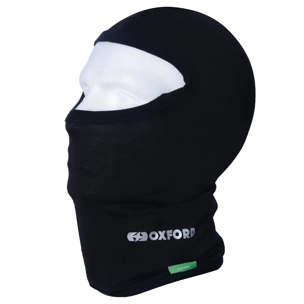 Oxford Cotton Balaclava Black