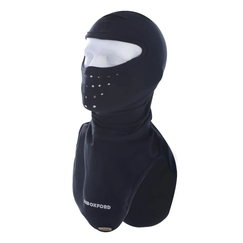 Oxford Deluxe Micro Fibre Balaclava Black