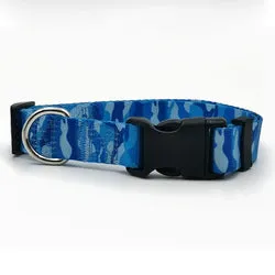 PAWS ASIA Suppliers Custom Nylon Camo Luxury Summer Breathable Large Dog Collar