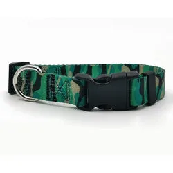 PAWS ASIA Suppliers Custom Nylon Camo Luxury Summer Breathable Large Dog Collar