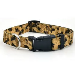 PAWS ASIA Suppliers Custom Nylon Camo Luxury Summer Breathable Large Dog Collar