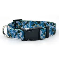 PAWS ASIA Suppliers Custom Nylon Camo Luxury Summer Breathable Large Dog Collar