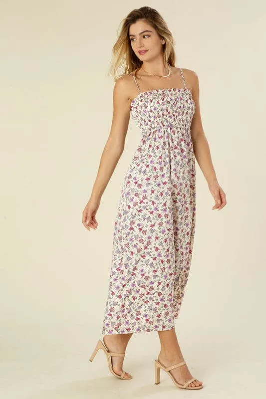 Phoebe Floral Print Cami Maxi Dress