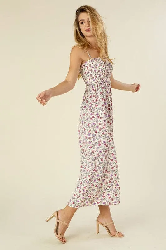 Phoebe Floral Print Cami Maxi Dress