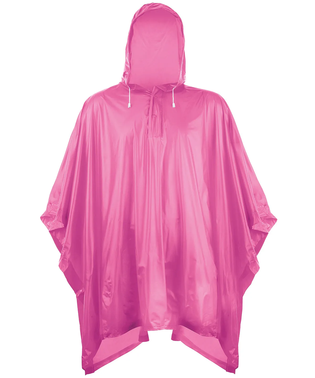 Plastic poncho | Fuchsia