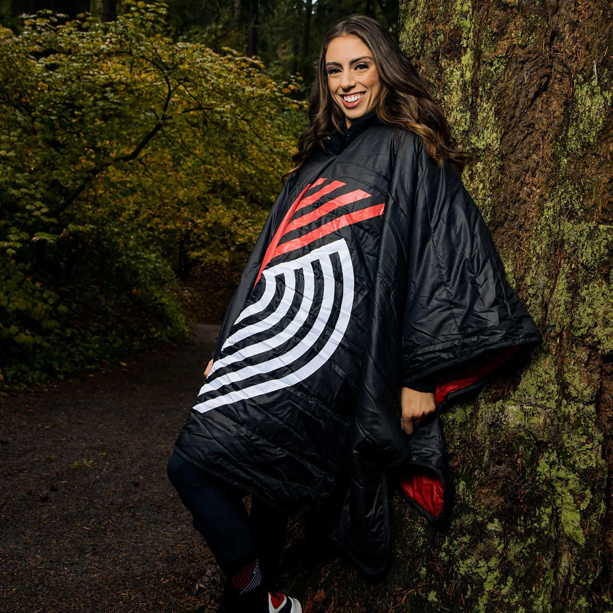 Portland Trail Blazers x Poler Reversible Camp Blanket