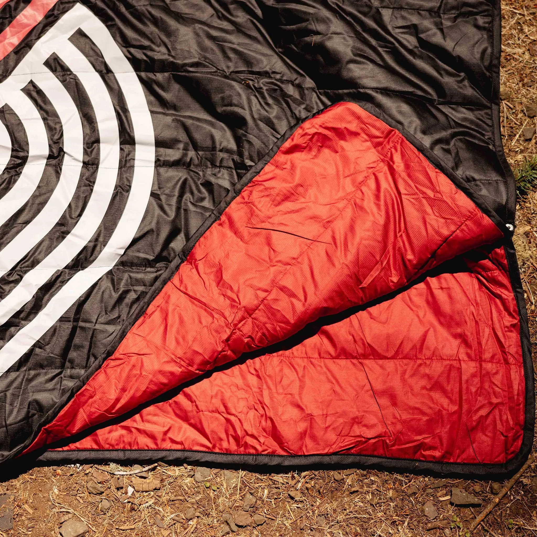 Portland Trail Blazers x Poler Reversible Camp Blanket