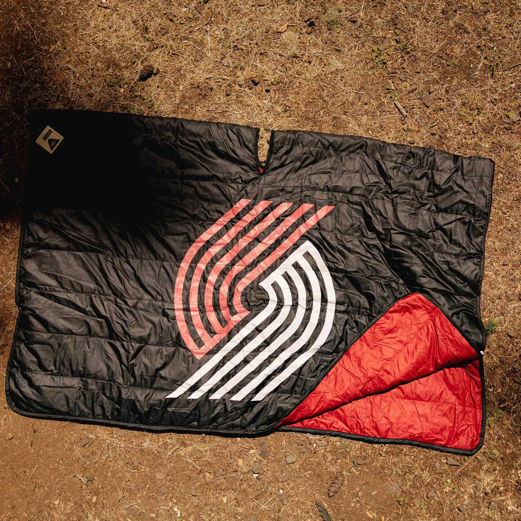 Portland Trail Blazers x Poler Reversible Camp Blanket