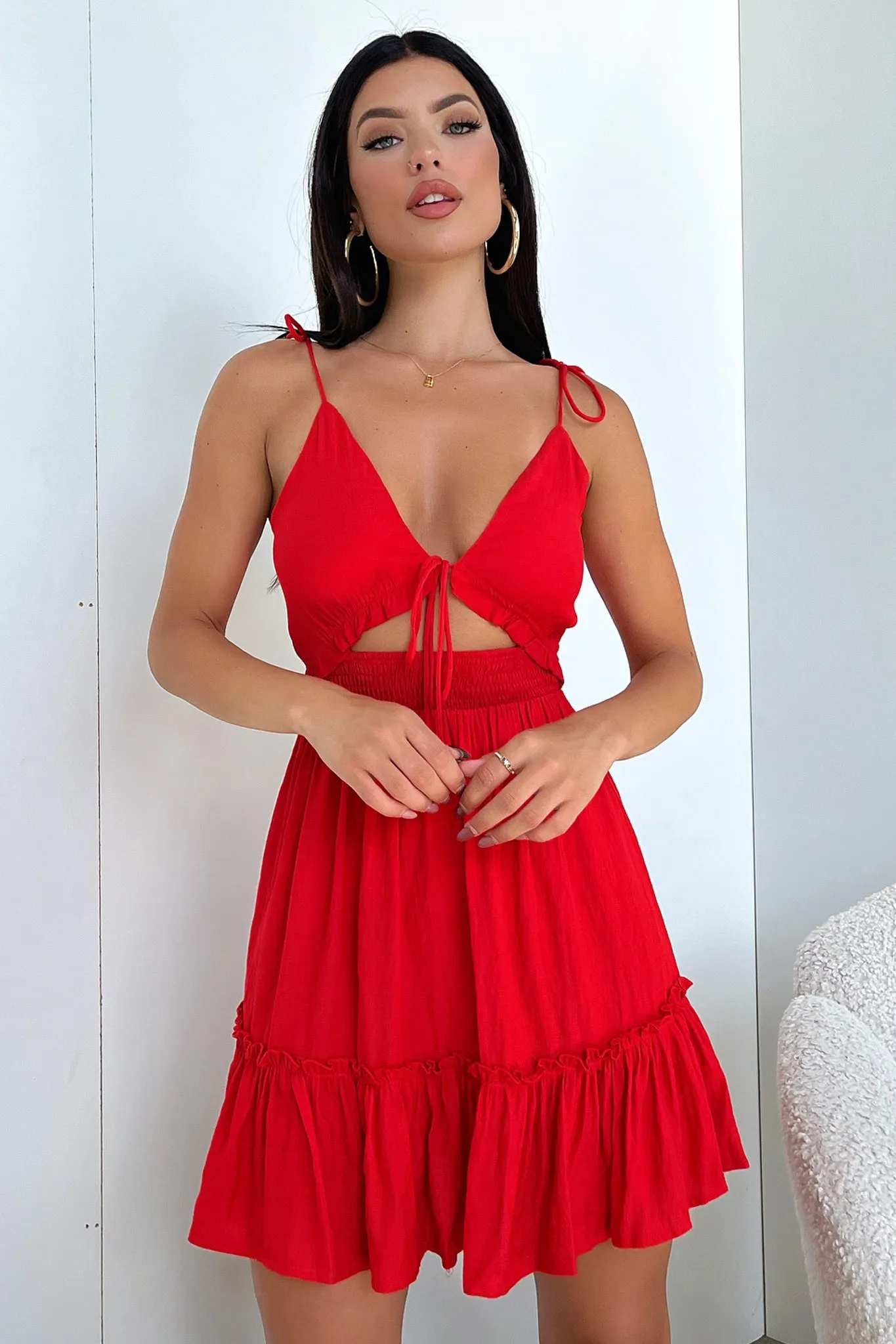 Primerose Dress - Red