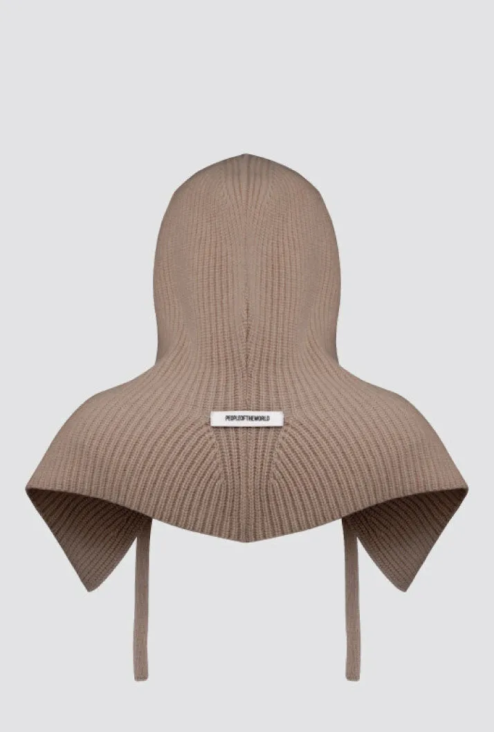 Pure Cashmere 100 Balaclava Beige