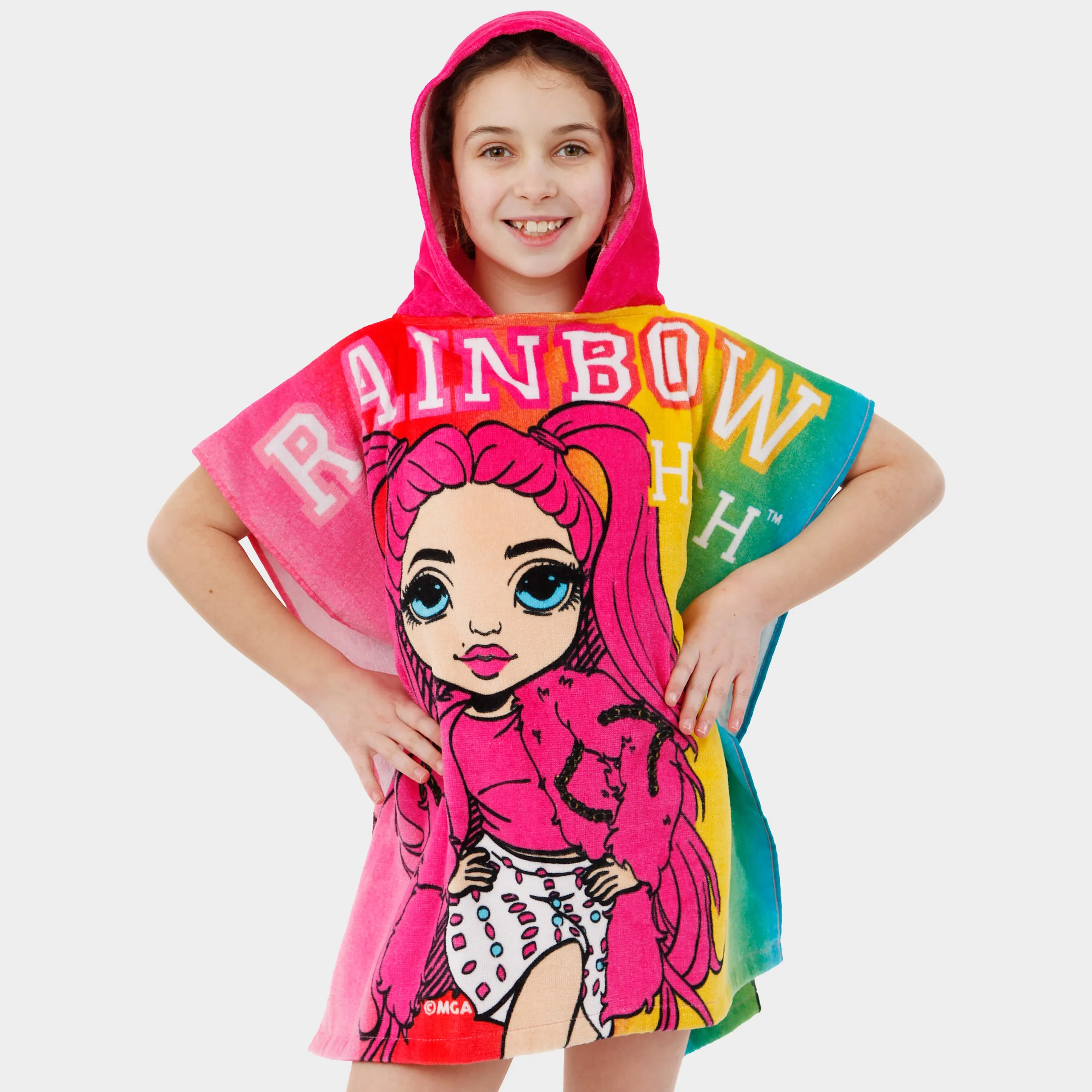 Rainbow High Towel Poncho