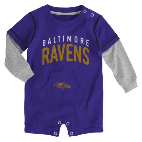 Ravens Newborn Legacy Romper