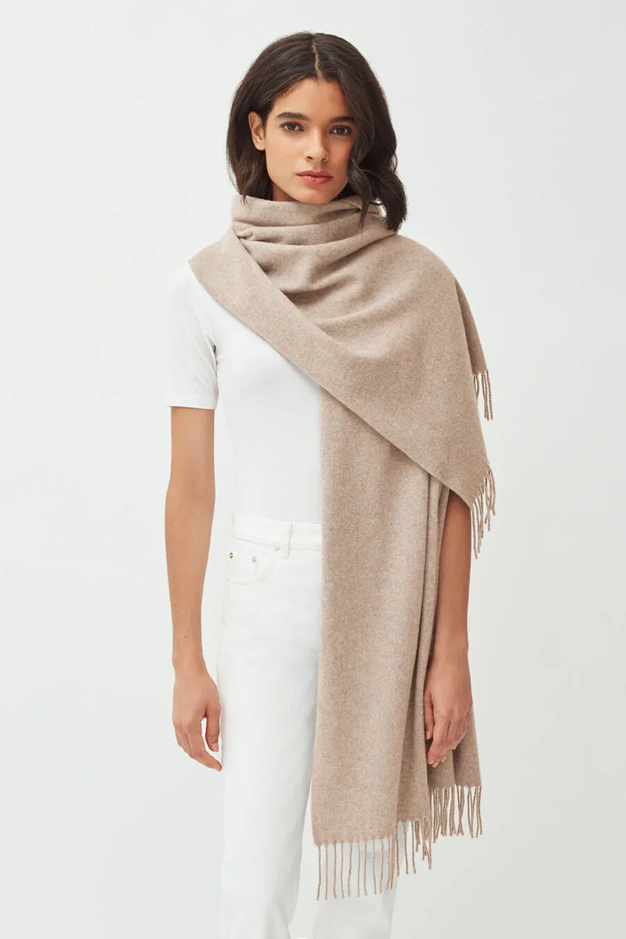 Recycled Cashmere Scarf