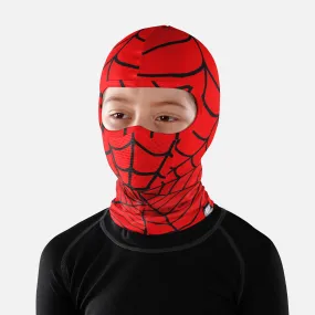 Red Web Pattern Kids Shiesty Mask