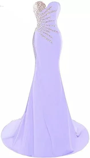 Sequin Plus Sized  Mermaid Evening /prom Gown