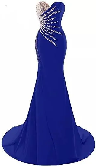 Sequin Plus Sized  Mermaid Evening /prom Gown