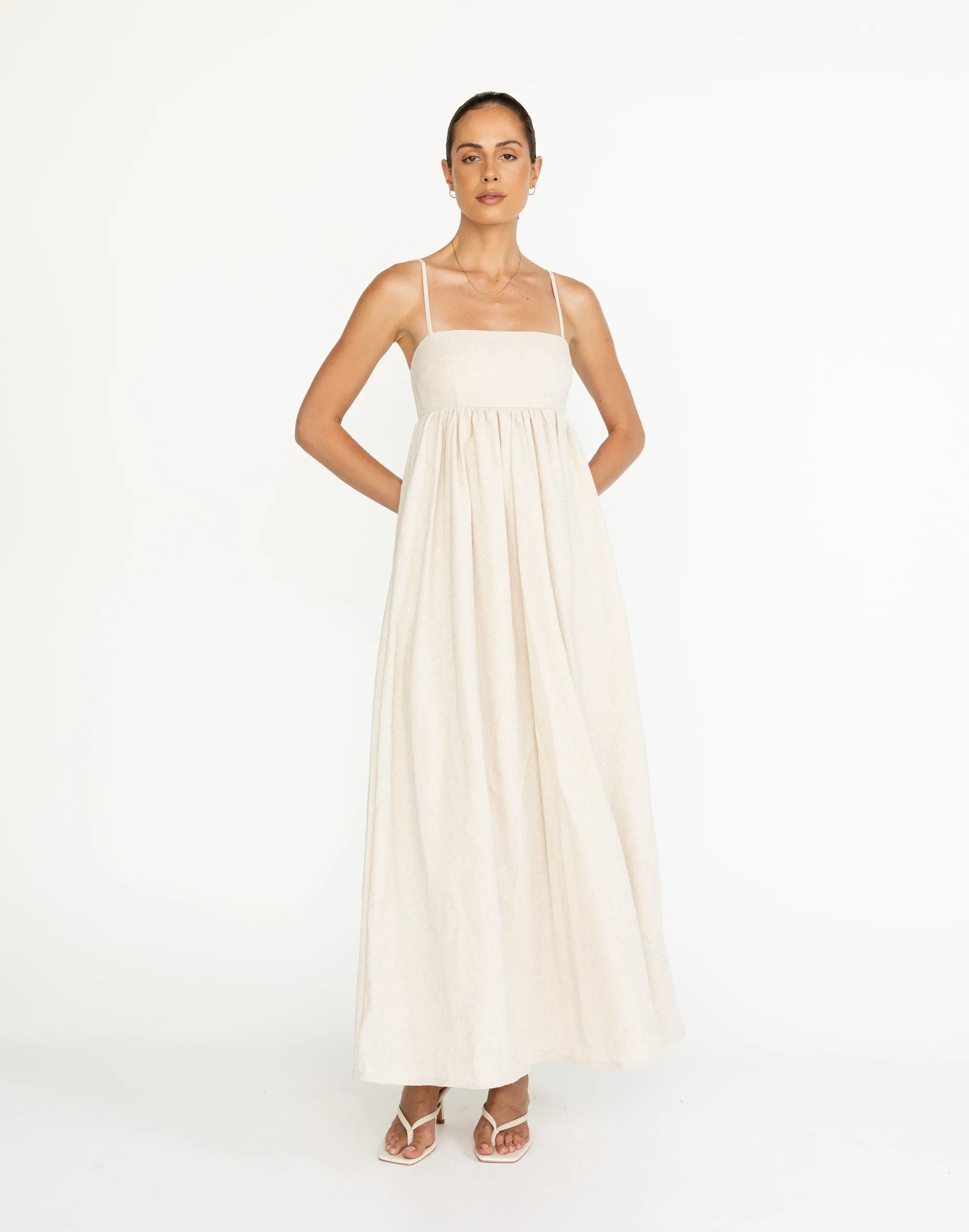 Tarsha Maxi Dress (Oat)